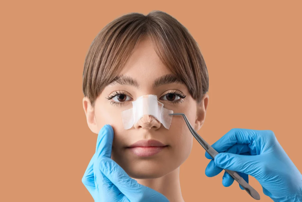 Rhinoplasty nose surgery procedure in Dubai