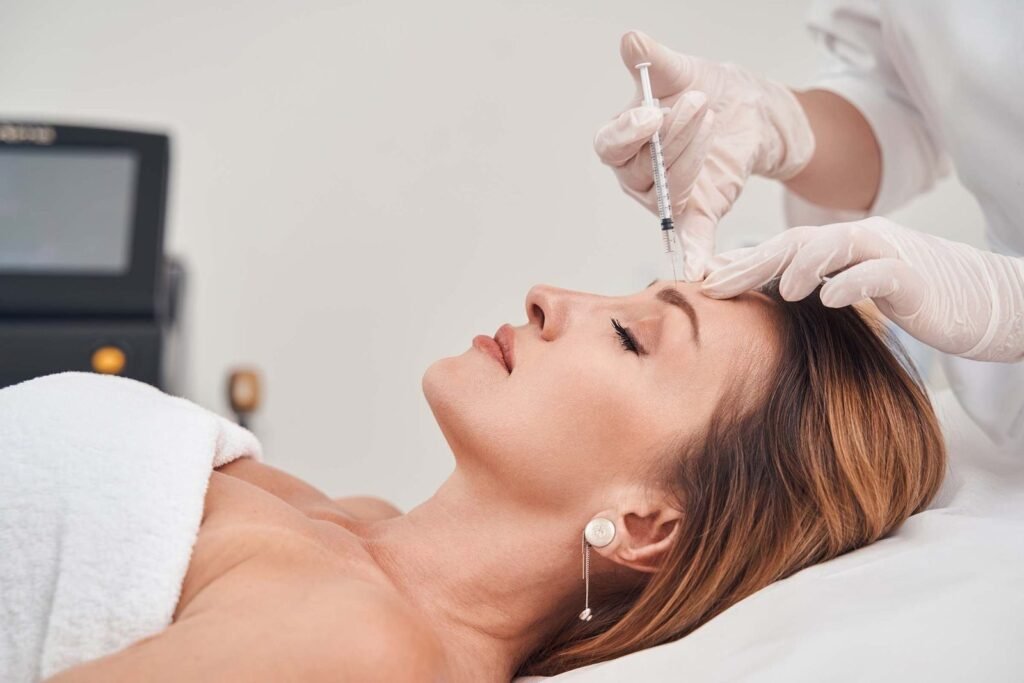 calm attractive woman visiting beauty clinic for f SMH7F8T 2 1 - Cocoona Plastic Surgery Dubai
